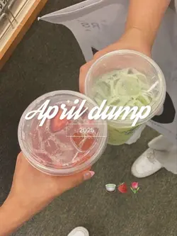April dump✨