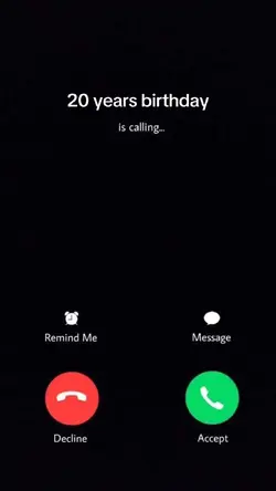 20 YEARS IS CALLING