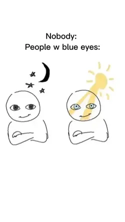 People w blue eyes
