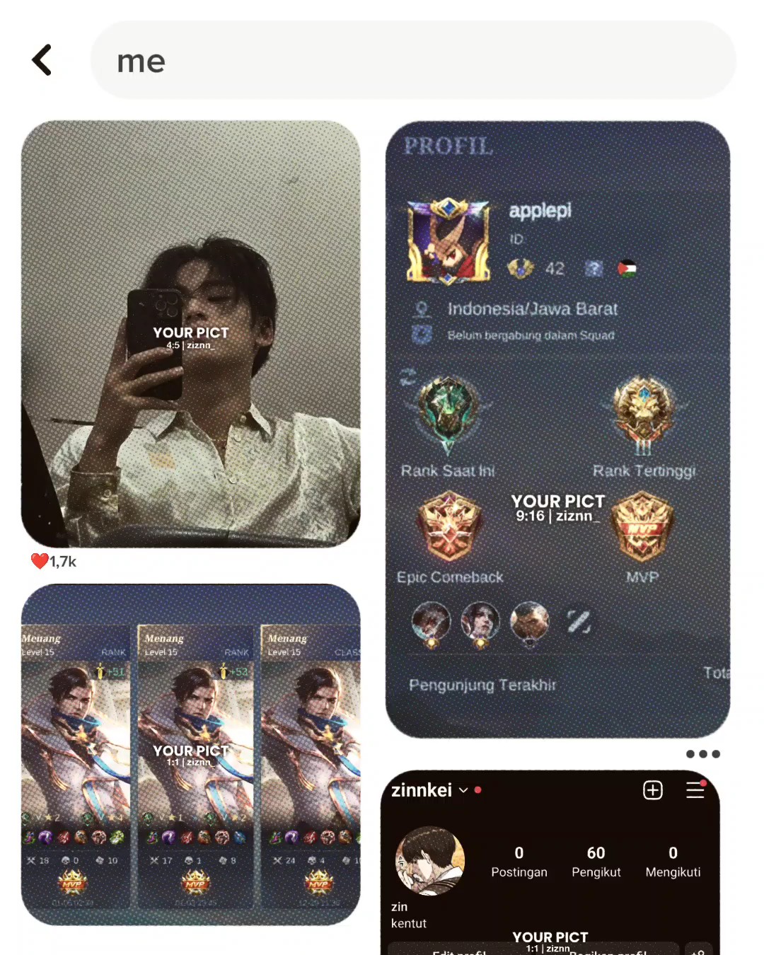 capcut template cover