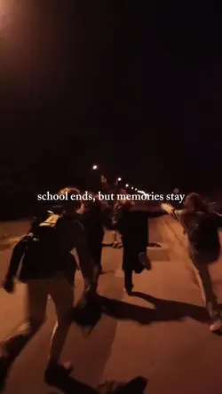 school ends but