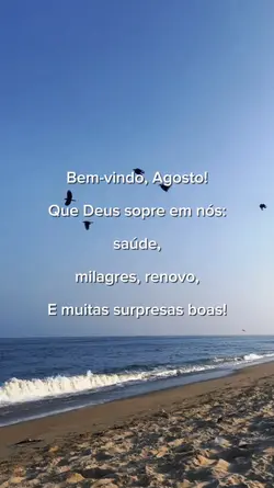 Bem vindo agosto 