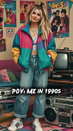 90s Retro Style AI