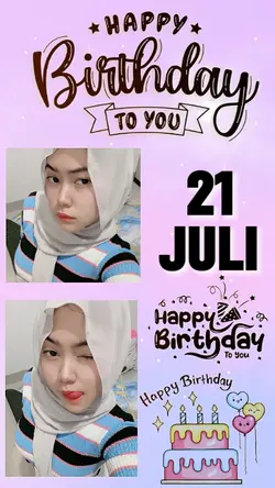 21 JULI ULTAH