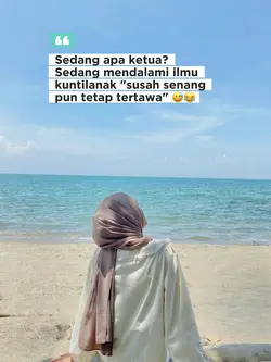 Sdang mendalami ilmu