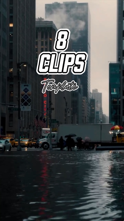 capcut template cover