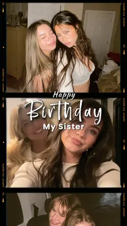 birthday my sister