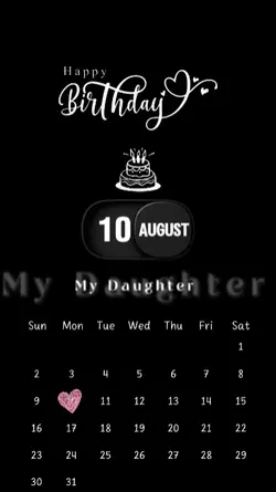 hbd daughter 10 augu