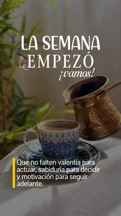 La semana empezó