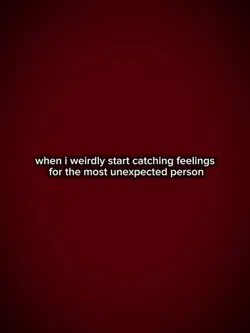 when i weirdly start