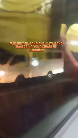 pacquiao once said