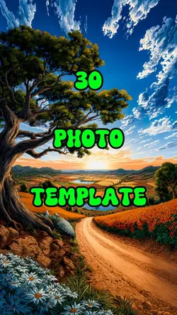 30 Photo Template