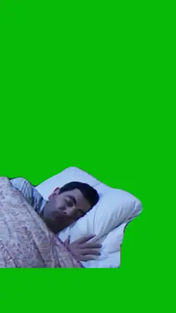 Mr Bean Sleeping 