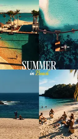 summer in beach