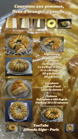 Couronne aux pommes 