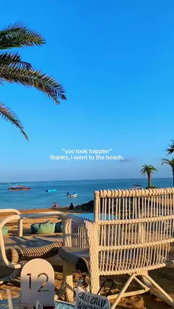 You look happier 