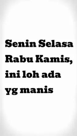 iniloh yg manis 