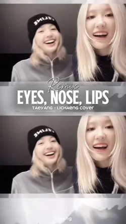 eyes, nose, lips 