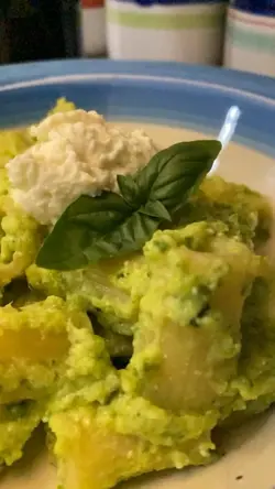 Pasta crema zucchine