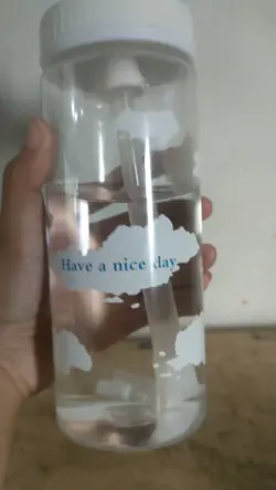 botol minum viral