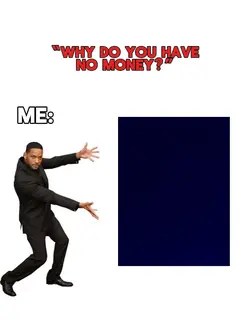 No money