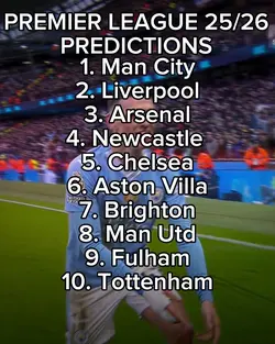 PREM 25/26 PREDS.