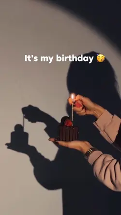 It's my birthday