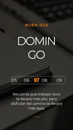 Buen dia domingo