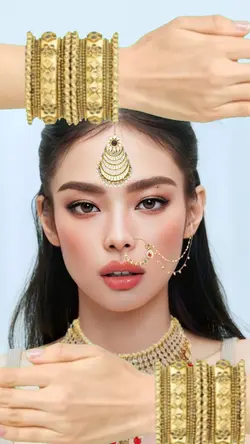 Ashoka India makeup 