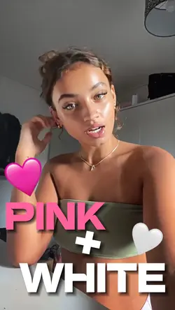 🩷PINK + WHITE🤍