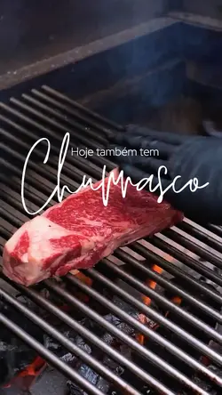 HOJE TEM CHURRASCO