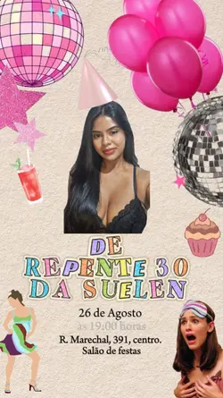 Convite de Niver!