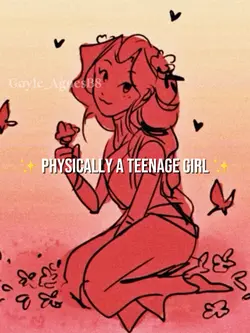 a teenage girl