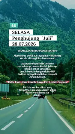 Selasa akhir juli