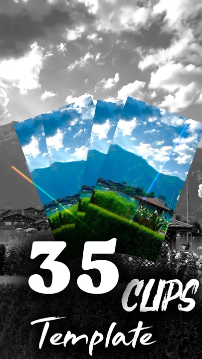 capcut template cover