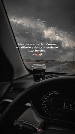 Em silêncio...