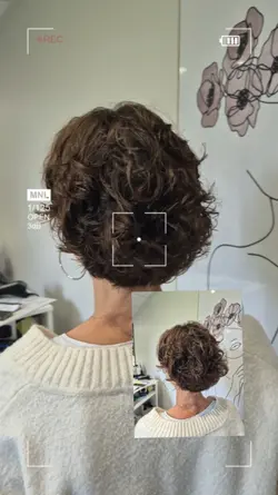 coupe bouclée