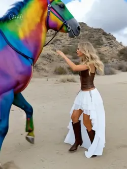 riding hourse 