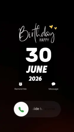 Hbd 30 June 2026 