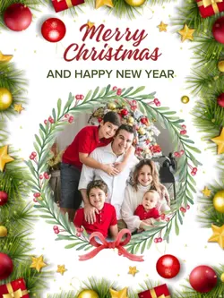 Christmas postcard