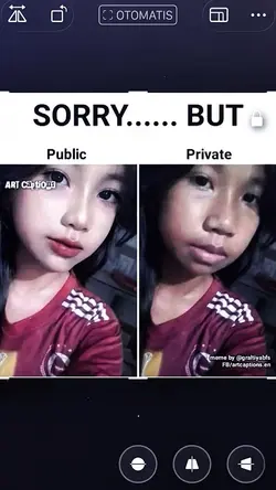 public x private