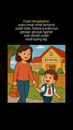 anter anak sekolah