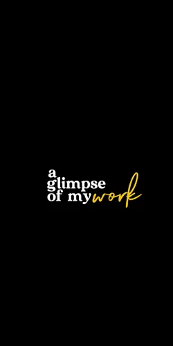 a glimpse 