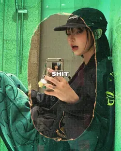 say shit and it