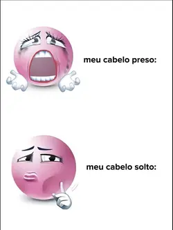 cabelo preso/solto