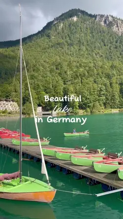 Beautiful Lake In Germany