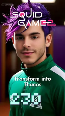 Thanos Squid Gam