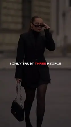 TRUST THREE PEOPLE