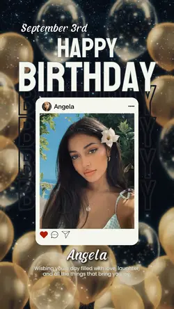 Happy Birthday 3 Sep