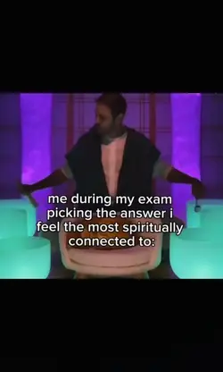 Me during exam